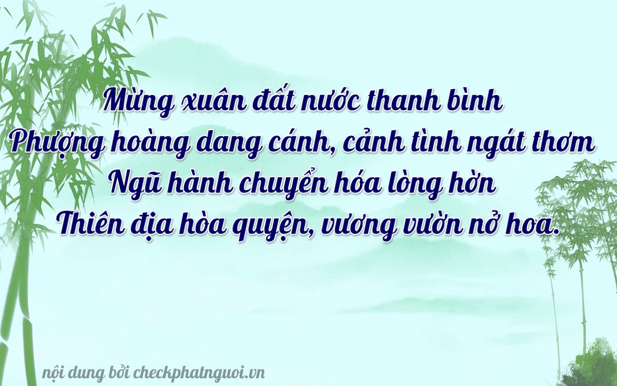 Bài thơ ý nghĩa cho <b>biển số 60111</b> tại website checkphatnguoi.vn