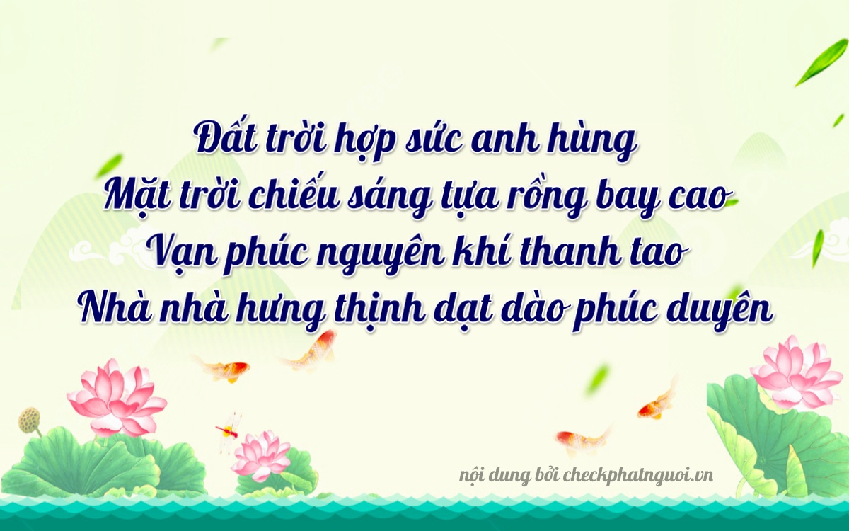 Bài thơ ý nghĩa cho <b>biển số 60793</b> tại website checkphatnguoi.vn
