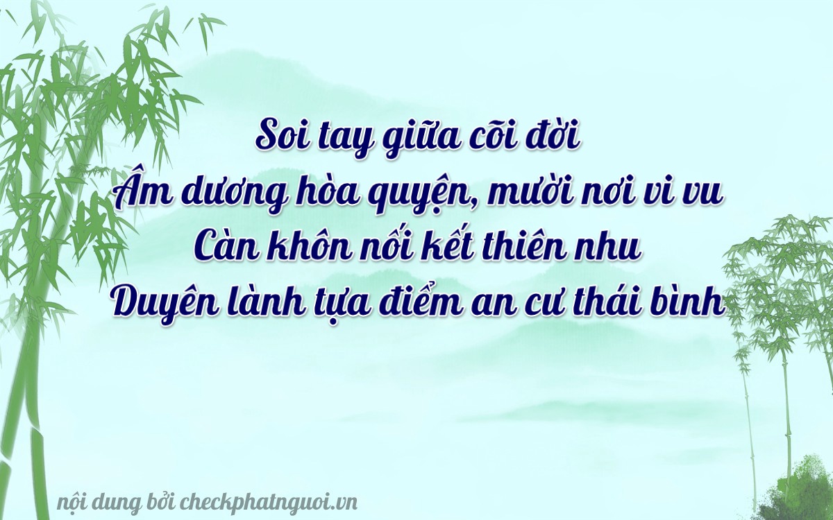 Bài thơ ý nghĩa cho <b>biển số 60A-82261</b> tại website checkphatnguoi.vn