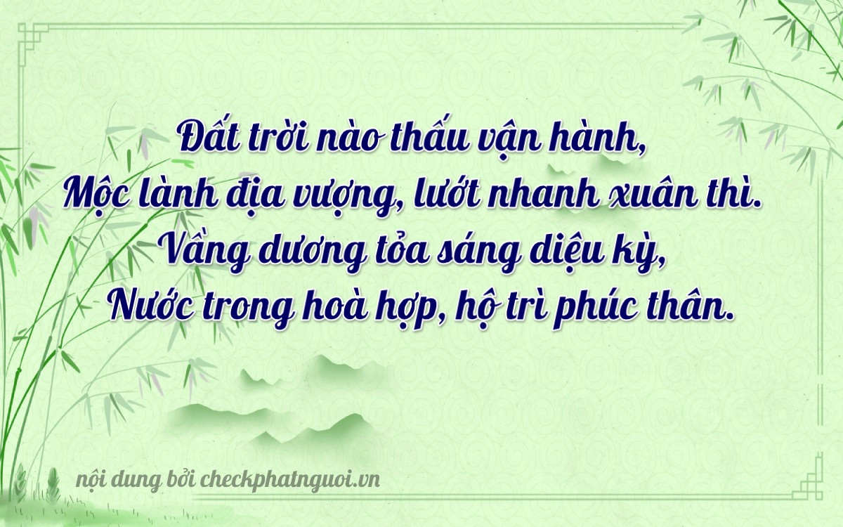 Bài thơ ý nghĩa cho <b>biển số 60A-82836</b> tại website checkphatnguoi.vn