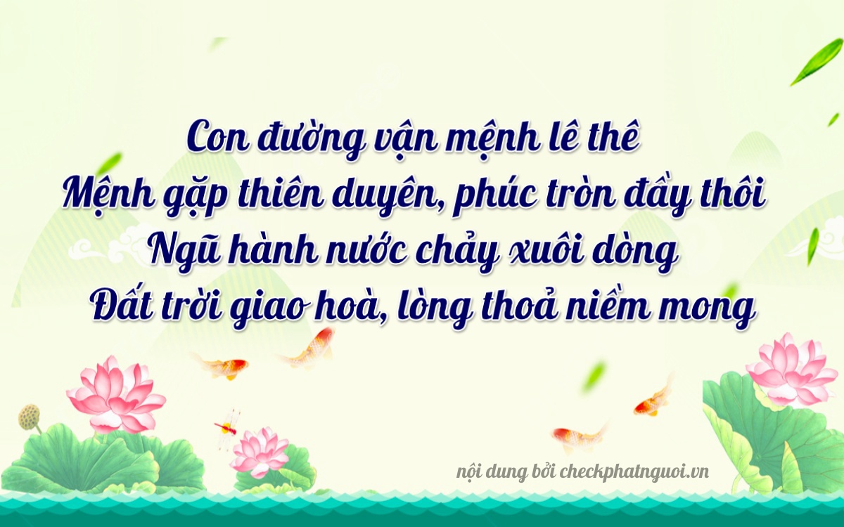 Bài thơ ý nghĩa cho <b>biển số 60A-94634</b> tại website checkphatnguoi.vn