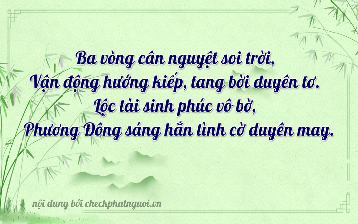 Bài thơ ý nghĩa cho <b>biển số 60AA-34560</b> tại website checkphatnguoi.vn