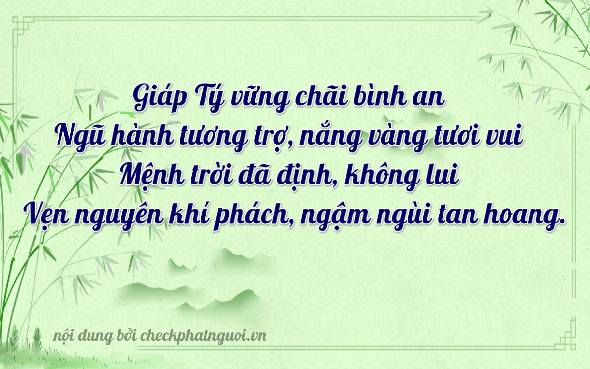 Bài thơ ý nghĩa cho <b>biển số 60AA-61143</b> tại website checkphatnguoi.vn