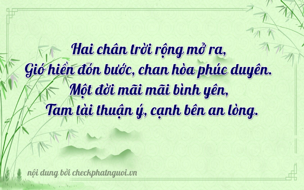 Bài thơ ý nghĩa cho <b>biển số 60AK-21938</b> tại website checkphatnguoi.vn
