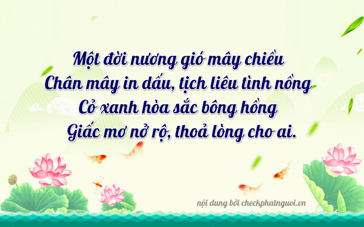 Bài thơ ý nghĩa cho <b>biển số 60B2-24264</b> tại website checkphatnguoi.vn