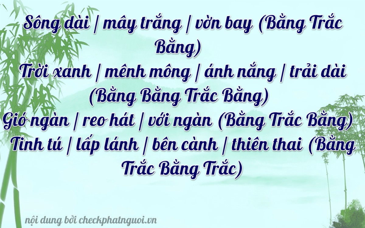 Bài thơ ý nghĩa cho <b>biển số 60B-76787</b> tại website checkphatnguoi.vn