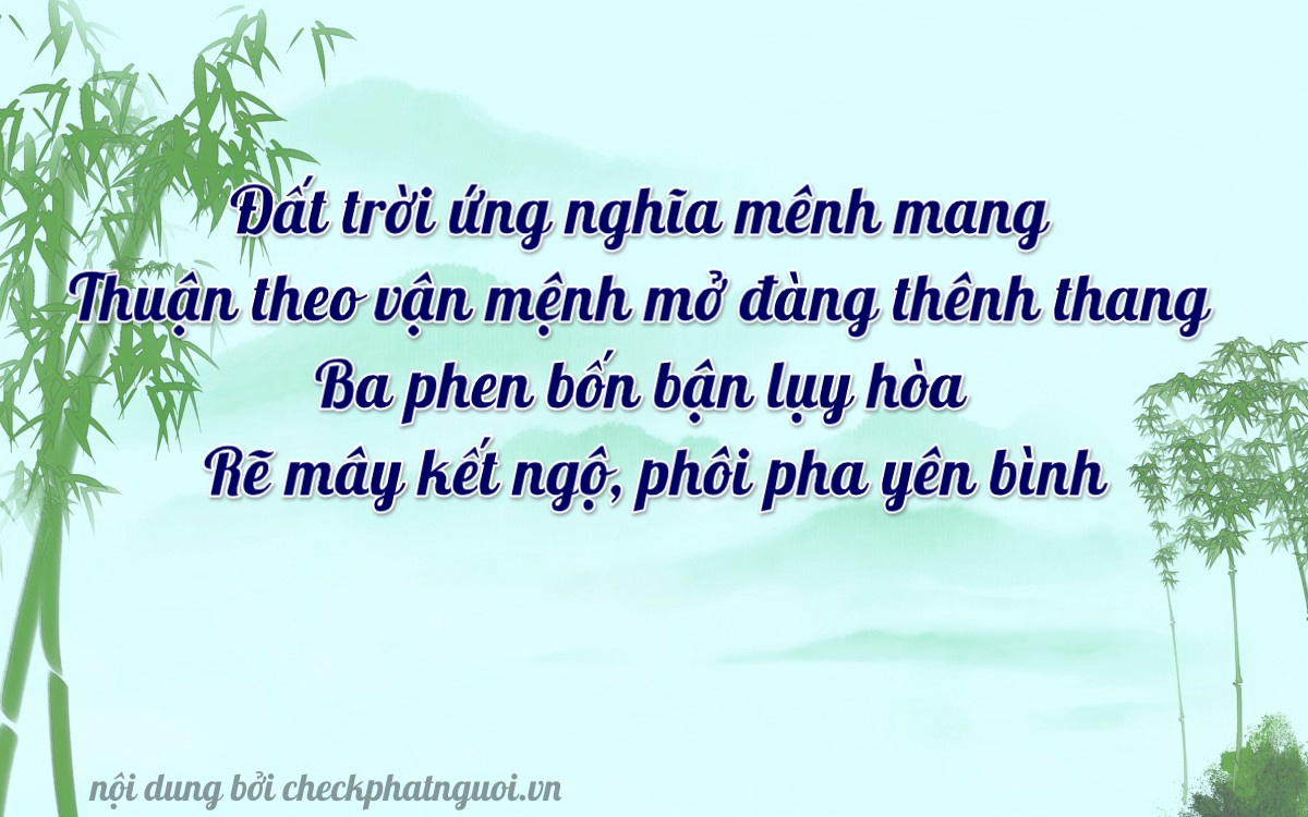 Bài thơ ý nghĩa cho <b>biển số 60B8-38326</b> tại website checkphatnguoi.vn