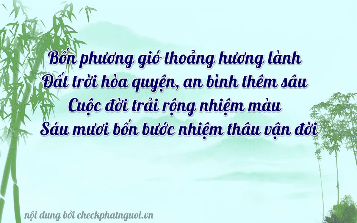 Bài thơ ý nghĩa cho <b>biển số 60C-43607</b> tại website checkphatnguoi.vn