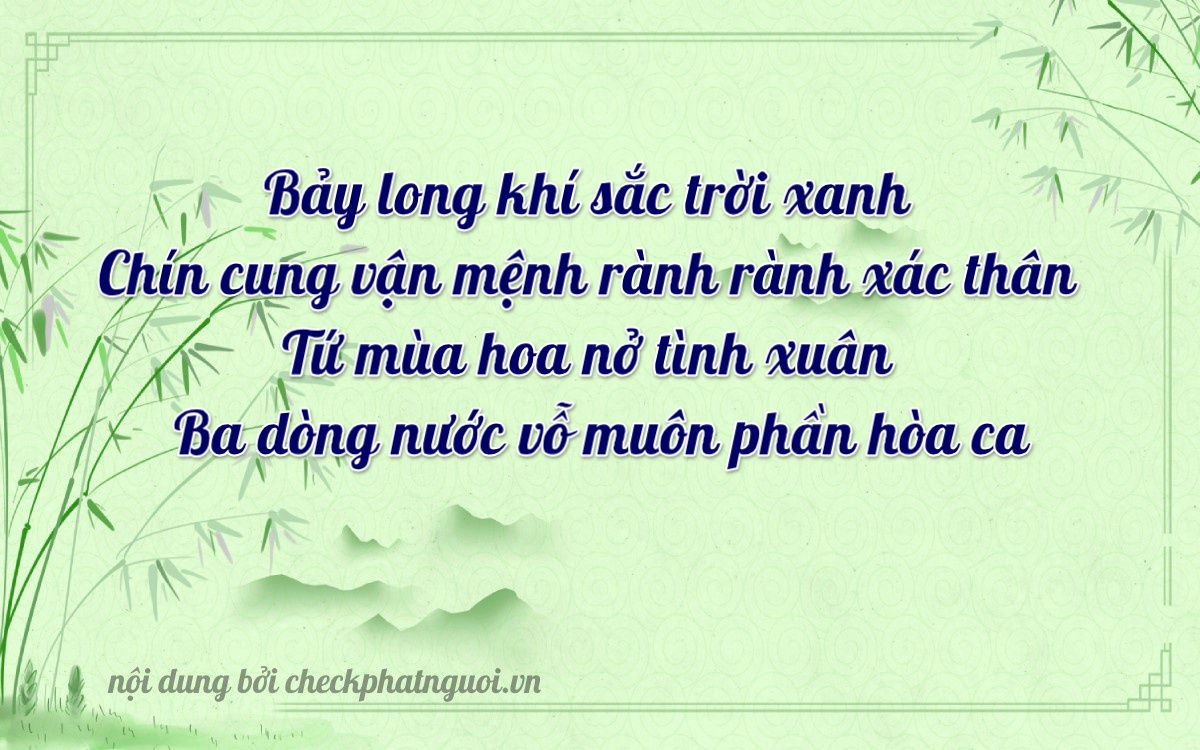 Bài thơ ý nghĩa cho <b>biển số 60C-76943</b> tại website checkphatnguoi.vn