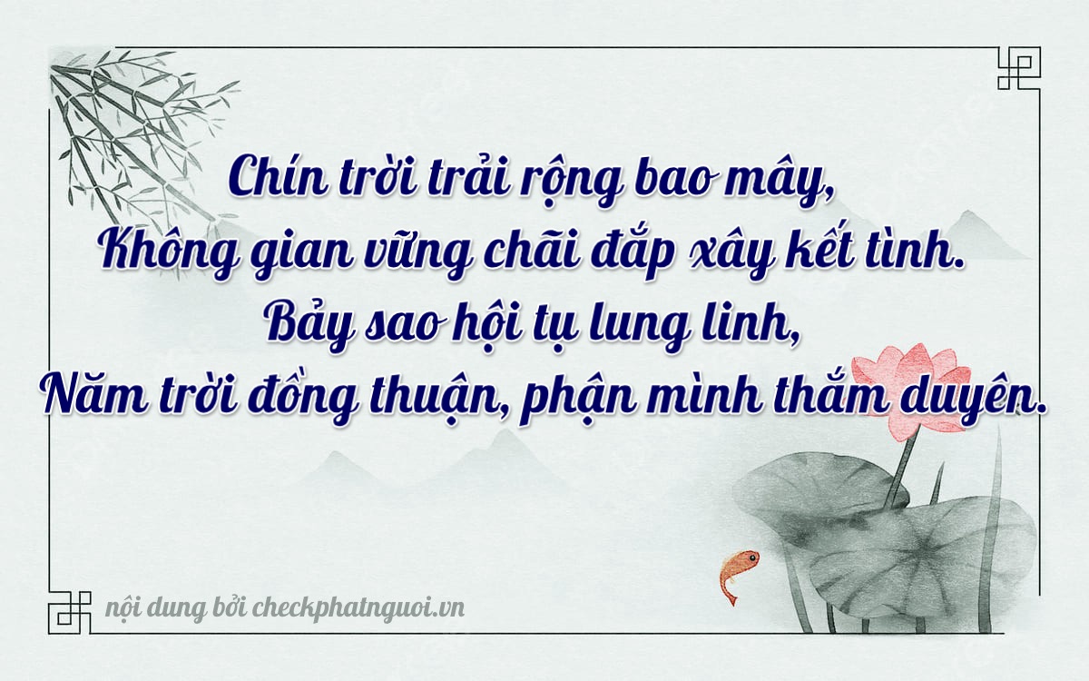 Bài thơ ý nghĩa cho <b>biển số 60F2-90750</b> tại website checkphatnguoi.vn