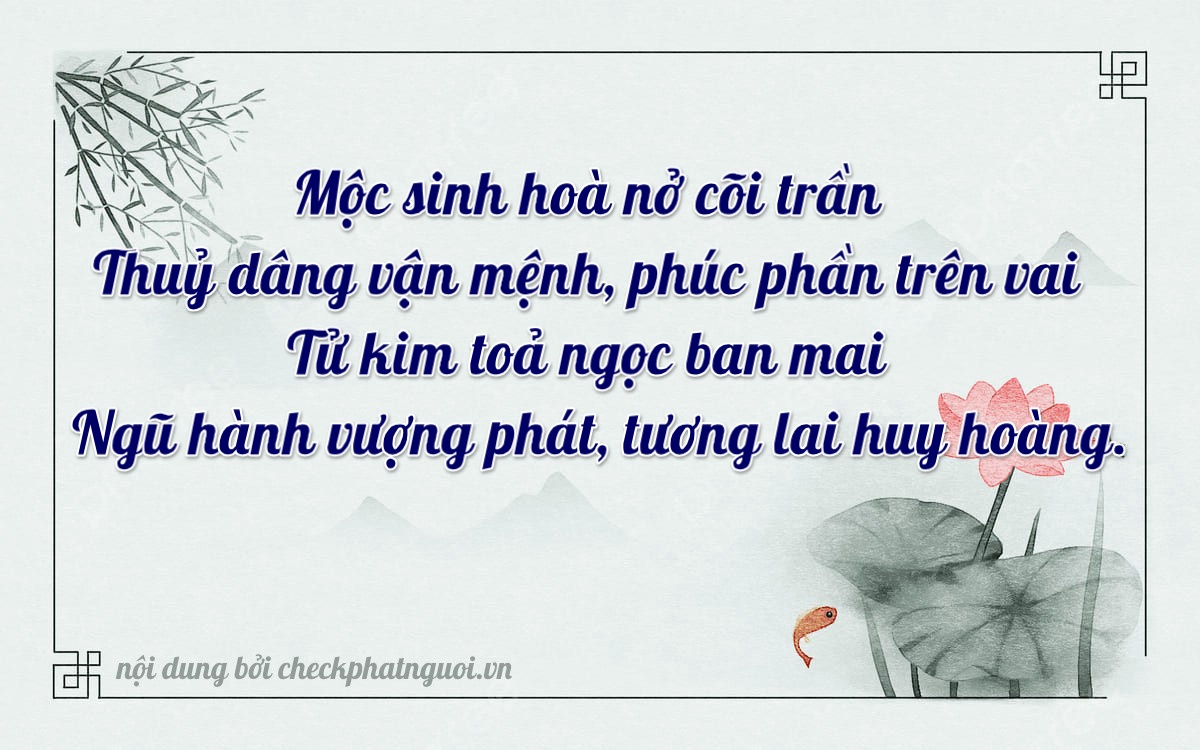 Bài thơ ý nghĩa cho <b>biển số 60K-12408</b> tại website checkphatnguoi.vn