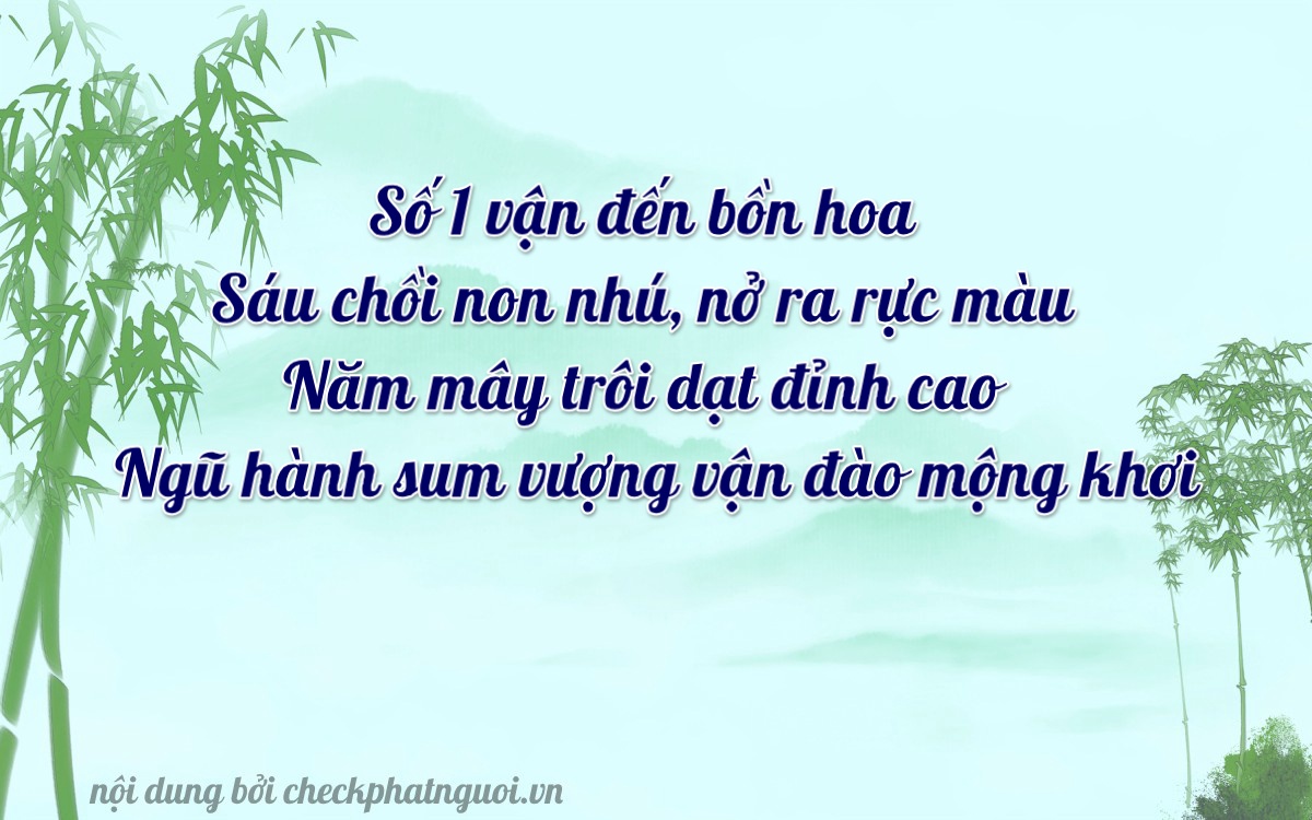 Bài thơ ý nghĩa cho <b>biển số 60K-16555</b> tại website checkphatnguoi.vn