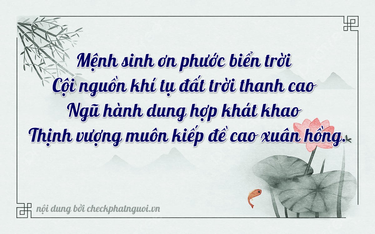 Bài thơ ý nghĩa cho <b>biển số 60K-22601</b> tại website checkphatnguoi.vn
