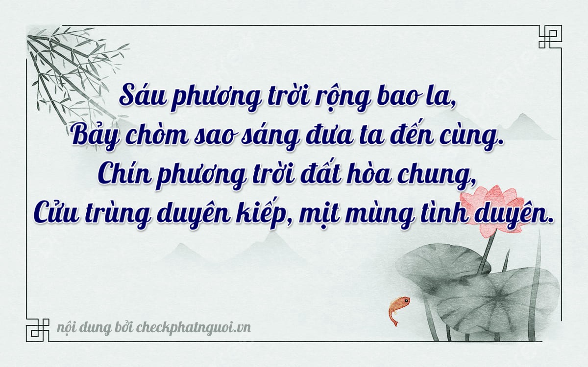 Bài thơ ý nghĩa cho <b>biển số 60N-67979</b> tại website checkphatnguoi.vn