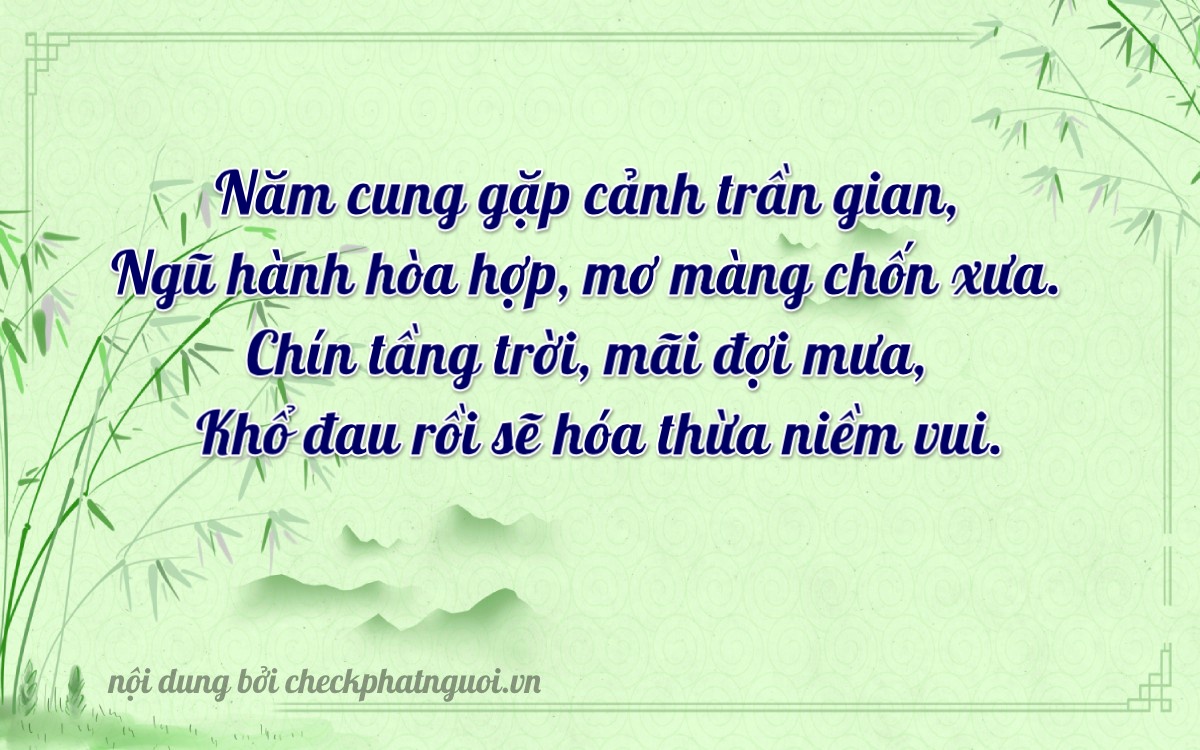 Bài thơ ý nghĩa cho <b>biển số 61A-52909</b> tại website checkphatnguoi.vn