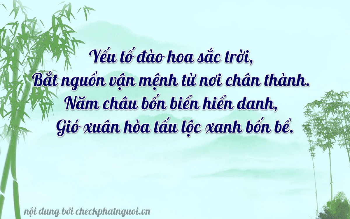 Bài thơ ý nghĩa cho <b>biển số 61A-57290</b> tại website checkphatnguoi.vn