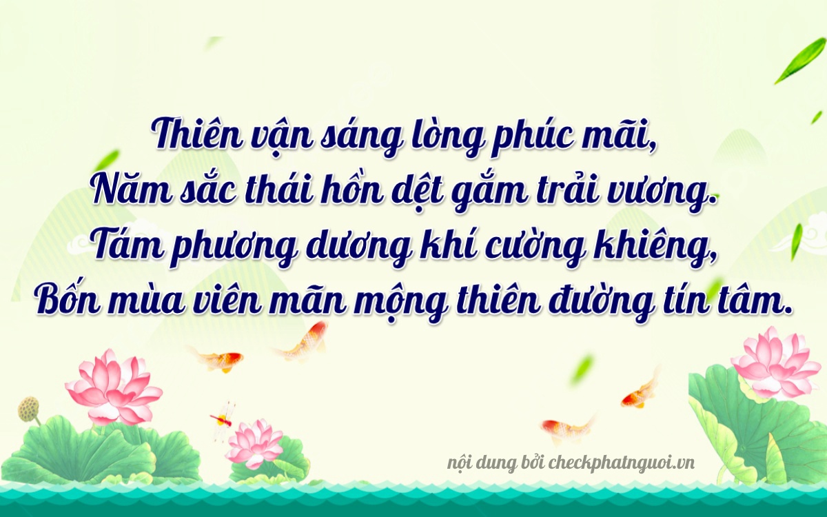 Bài thơ ý nghĩa cho <b>biển số 61B1-96874</b> tại website checkphatnguoi.vn