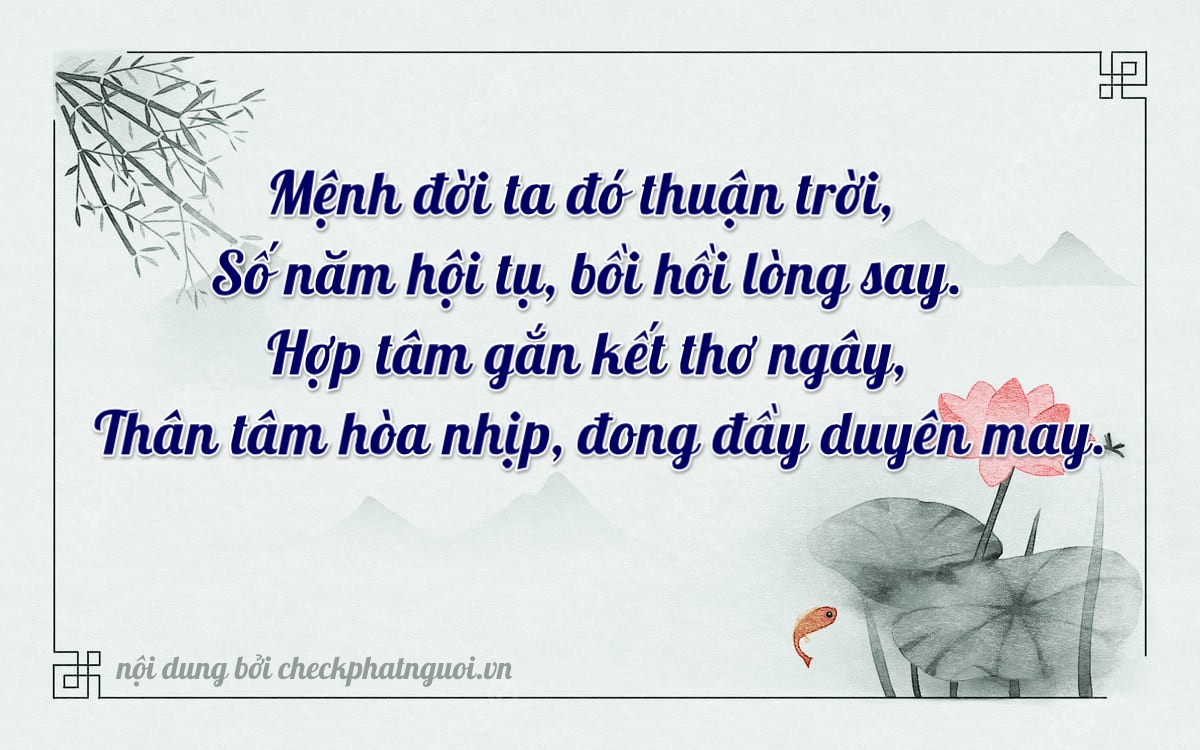 Bài thơ ý nghĩa cho <b>biển số 61BA-15405</b> tại website checkphatnguoi.vn