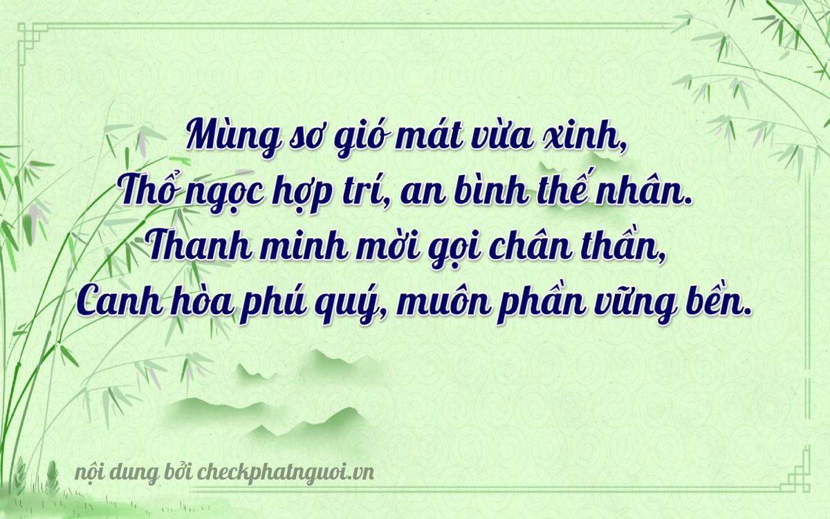 Bài thơ ý nghĩa cho <b>biển số 61C-09012</b> tại website checkphatnguoi.vn