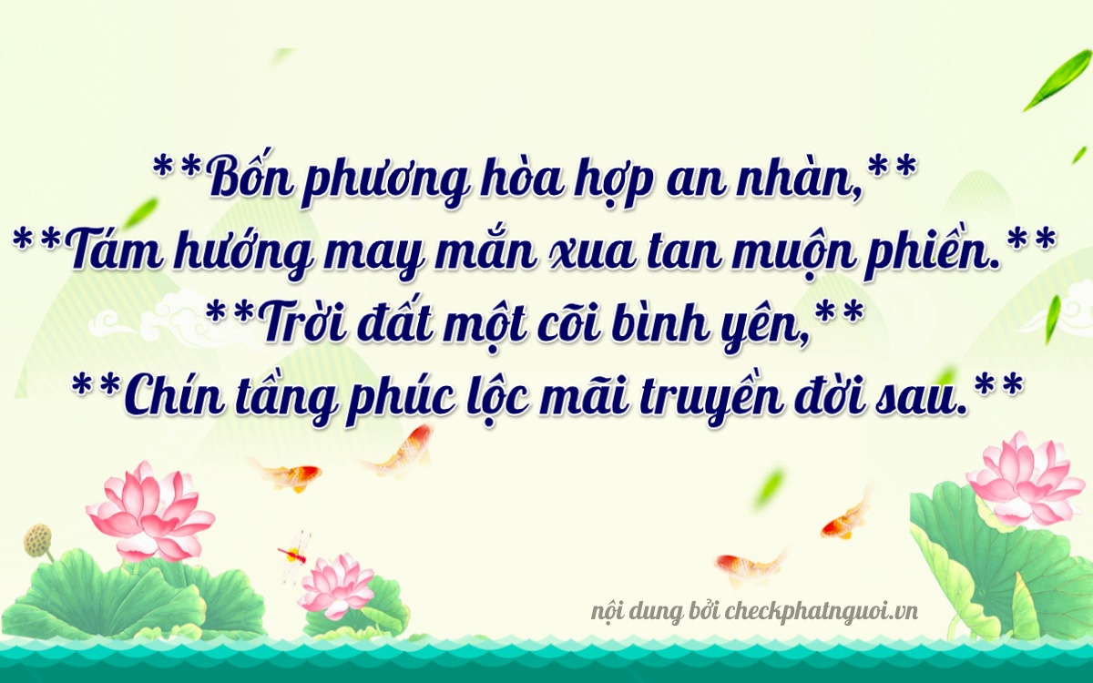 Bài thơ ý nghĩa cho <b>biển số 61E-02898</b> tại website checkphatnguoi.vn