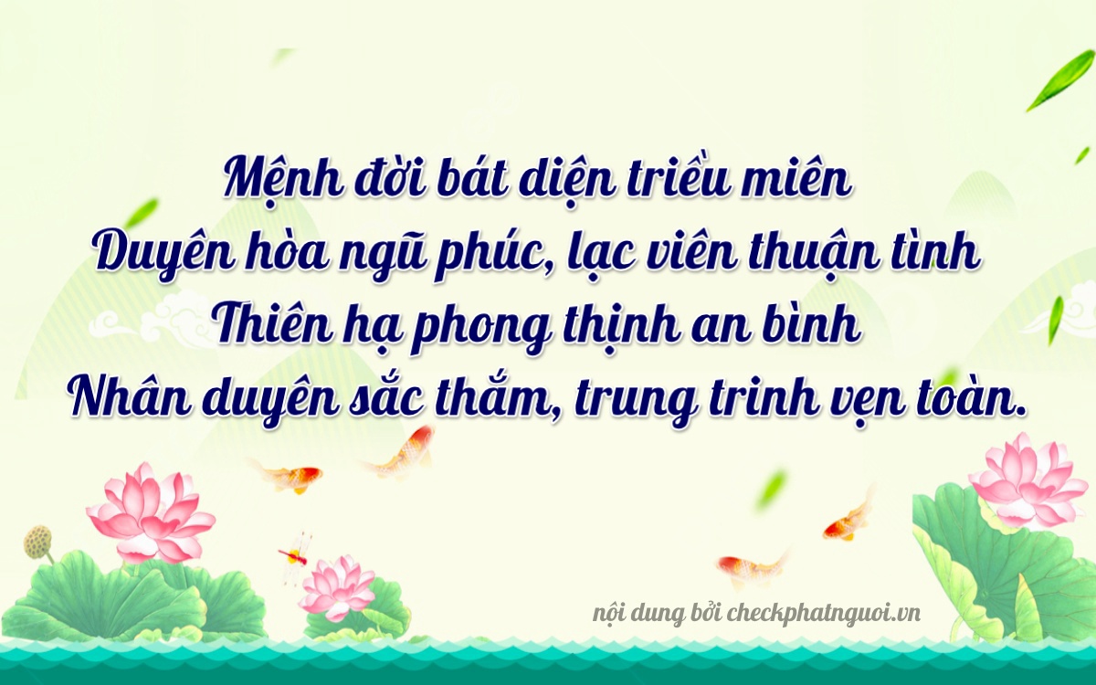 Bài thơ ý nghĩa cho <b>biển số 61E1-88077</b> tại website checkphatnguoi.vn