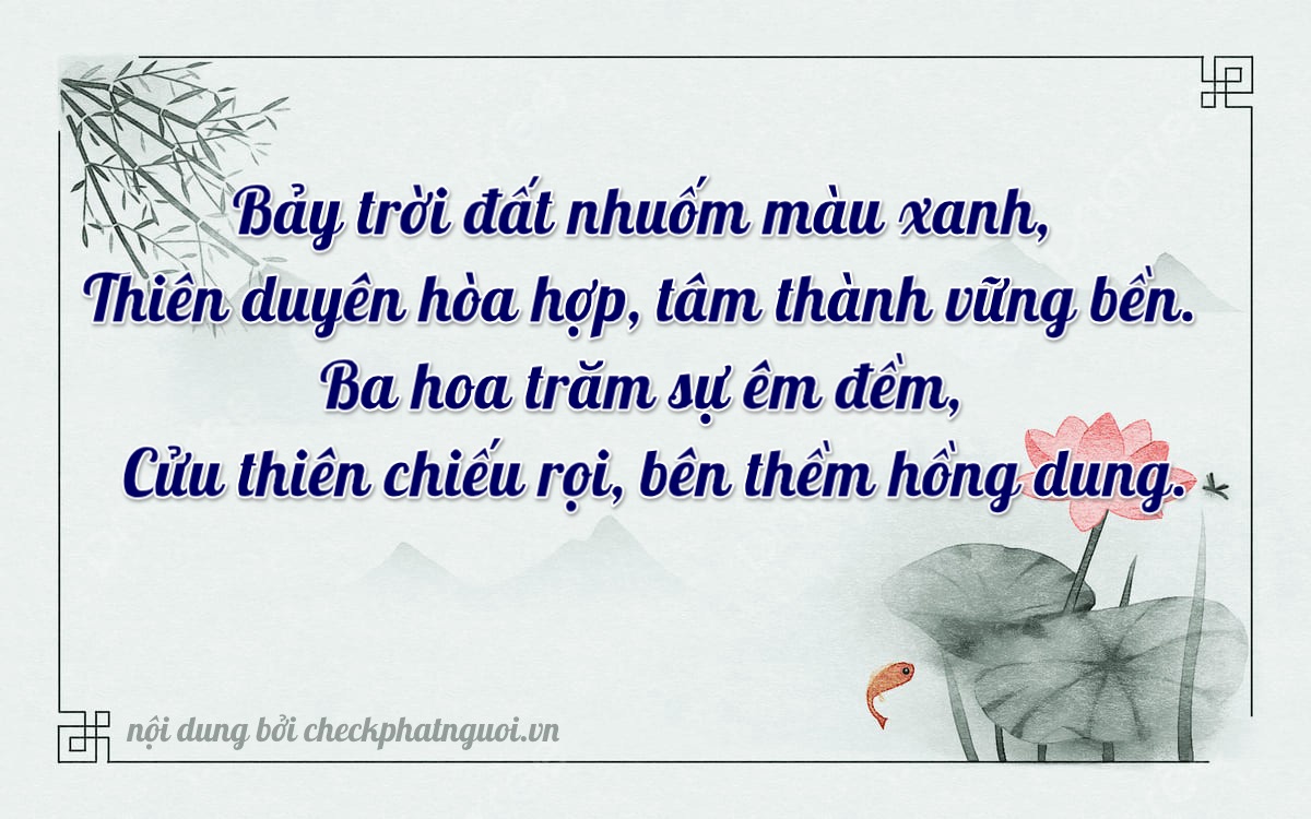 Bài thơ ý nghĩa cho <b>biển số 61G1-73939</b> tại website checkphatnguoi.vn