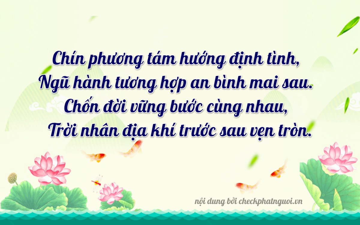 Bài thơ ý nghĩa cho <b>biển số 61GA-09999</b> tại website checkphatnguoi.vn