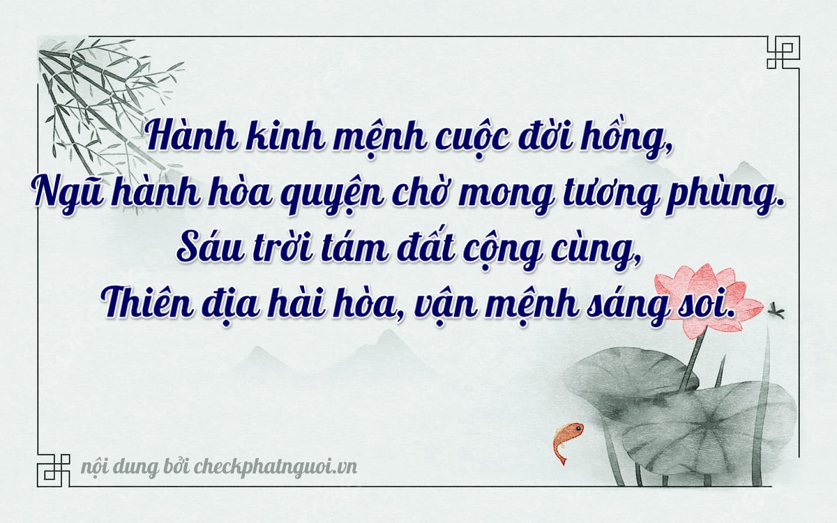 Bài thơ ý nghĩa cho <b>biển số 61H1-61388</b> tại website checkphatnguoi.vn