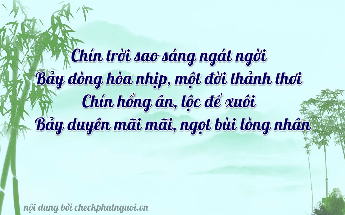 Bài thơ ý nghĩa cho <b>biển số 61K-09797</b> tại website checkphatnguoi.vn
