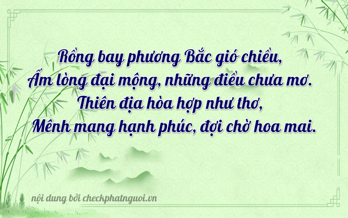 Bài thơ ý nghĩa cho <b>biển số 61K-28887</b> tại website checkphatnguoi.vn