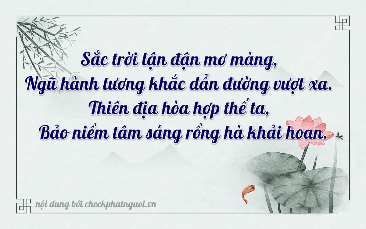 Bài thơ ý nghĩa cho <b>biển số 61K-31667</b> tại website checkphatnguoi.vn