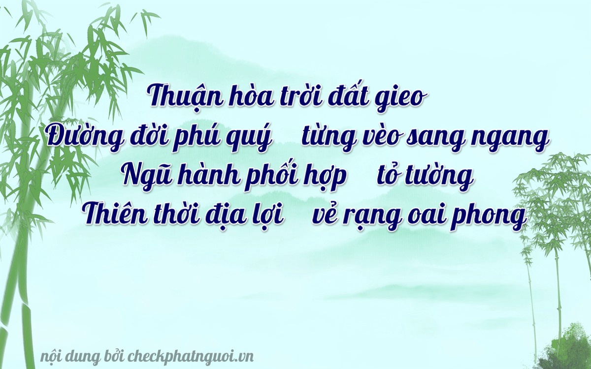 Bài thơ ý nghĩa cho <b>biển số 61K-36334</b> tại website checkphatnguoi.vn
