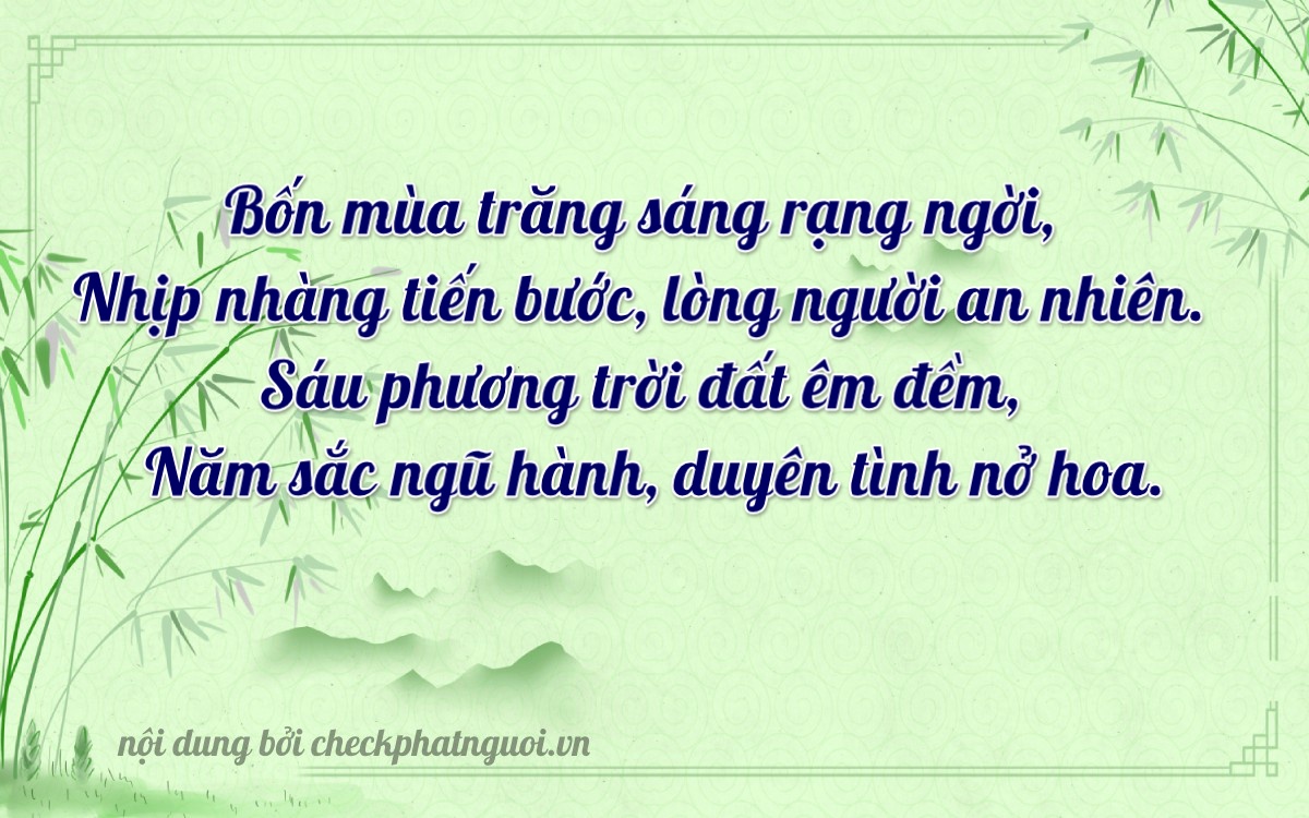 Bài thơ ý nghĩa cho <b>biển số 61K-41645</b> tại website checkphatnguoi.vn