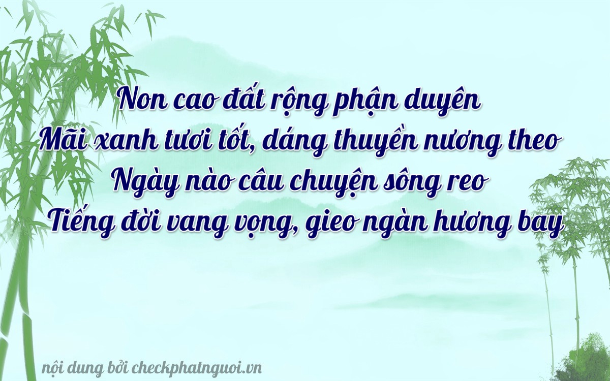 Bài thơ ý nghĩa cho <b>biển số 61K-60010</b> tại website checkphatnguoi.vn