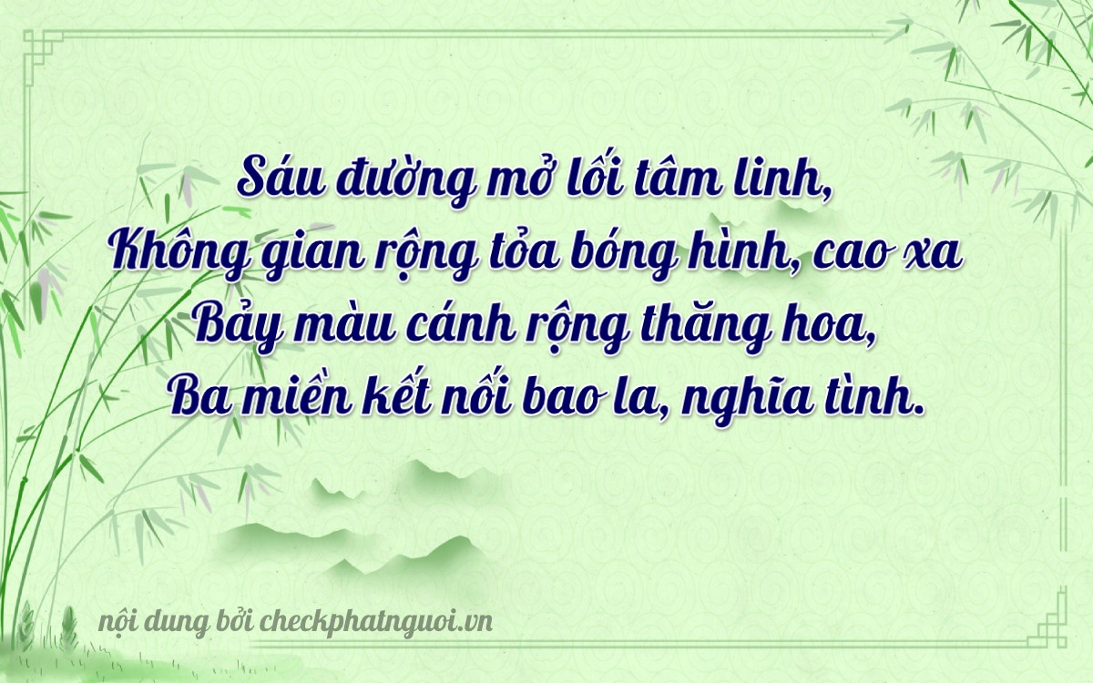 Bài thơ ý nghĩa cho <b>biển số 61K-60673</b> tại website checkphatnguoi.vn