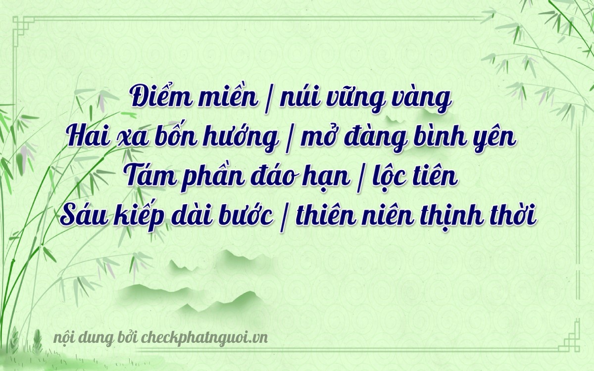 Bài thơ ý nghĩa cho <b>biển số 61K-62861</b> tại website checkphatnguoi.vn