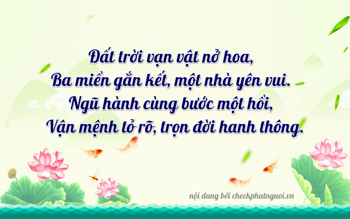 Bài thơ ý nghĩa cho <b>biển số 62AS-03750</b> tại website checkphatnguoi.vn