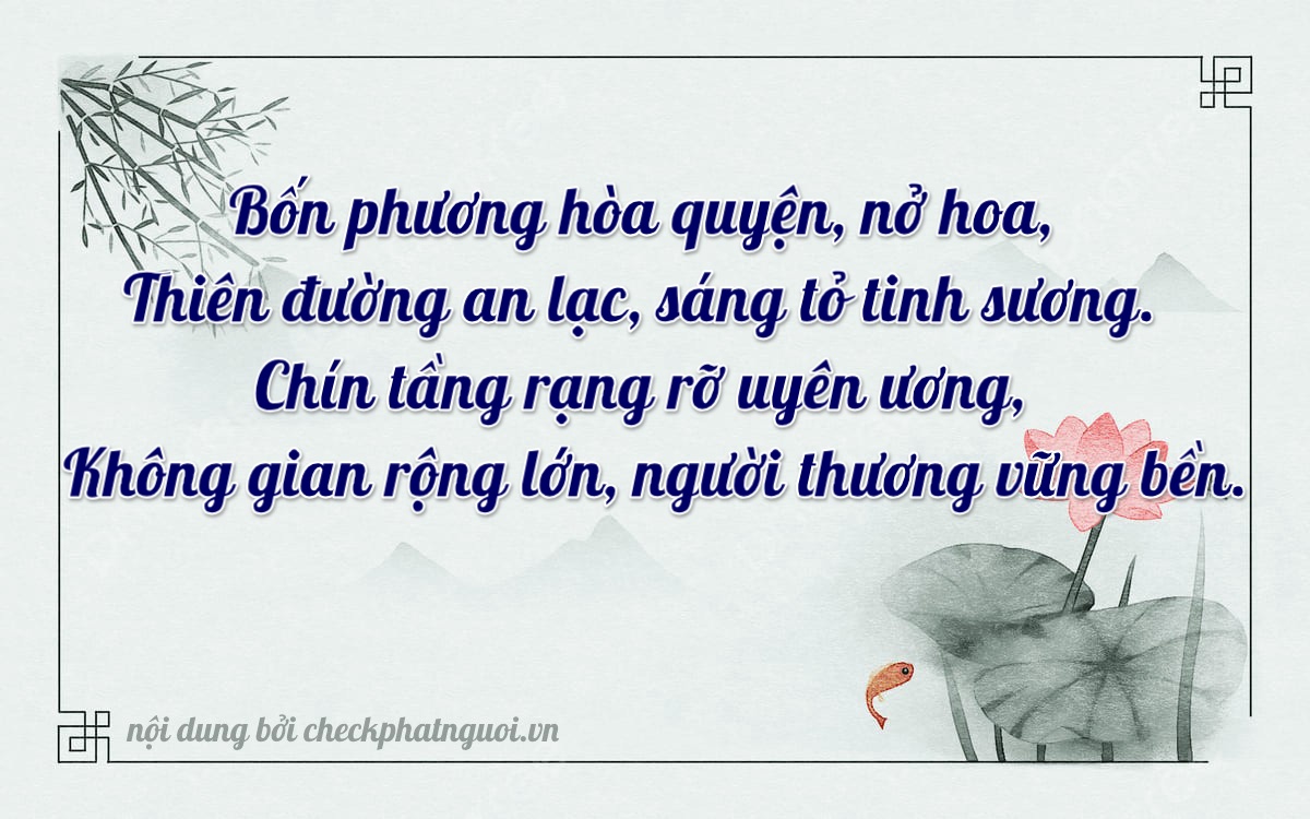 Bài thơ ý nghĩa cho <b>biển số 62H-04490</b> tại website checkphatnguoi.vn