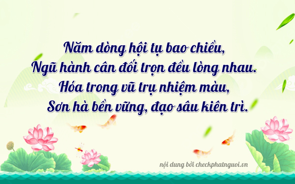 Bài thơ ý nghĩa cho <b>biển số 62K1-50453</b> tại website checkphatnguoi.vn