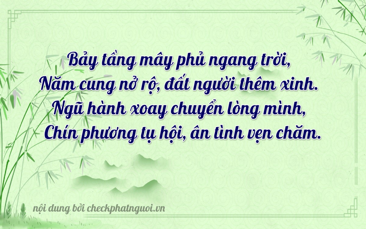Bài thơ ý nghĩa cho <b>biển số 62L1-75595</b> tại website checkphatnguoi.vn