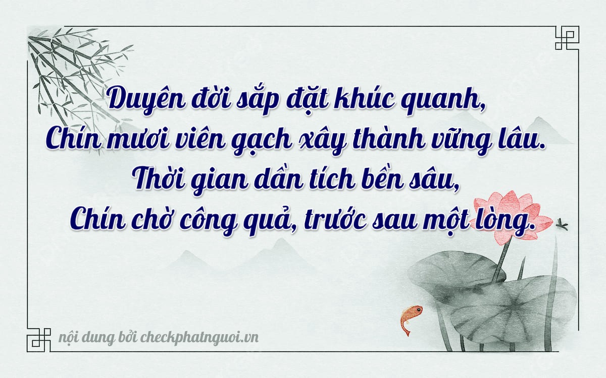 Bài thơ ý nghĩa cho <b>biển số 62M1-35099</b> tại website checkphatnguoi.vn