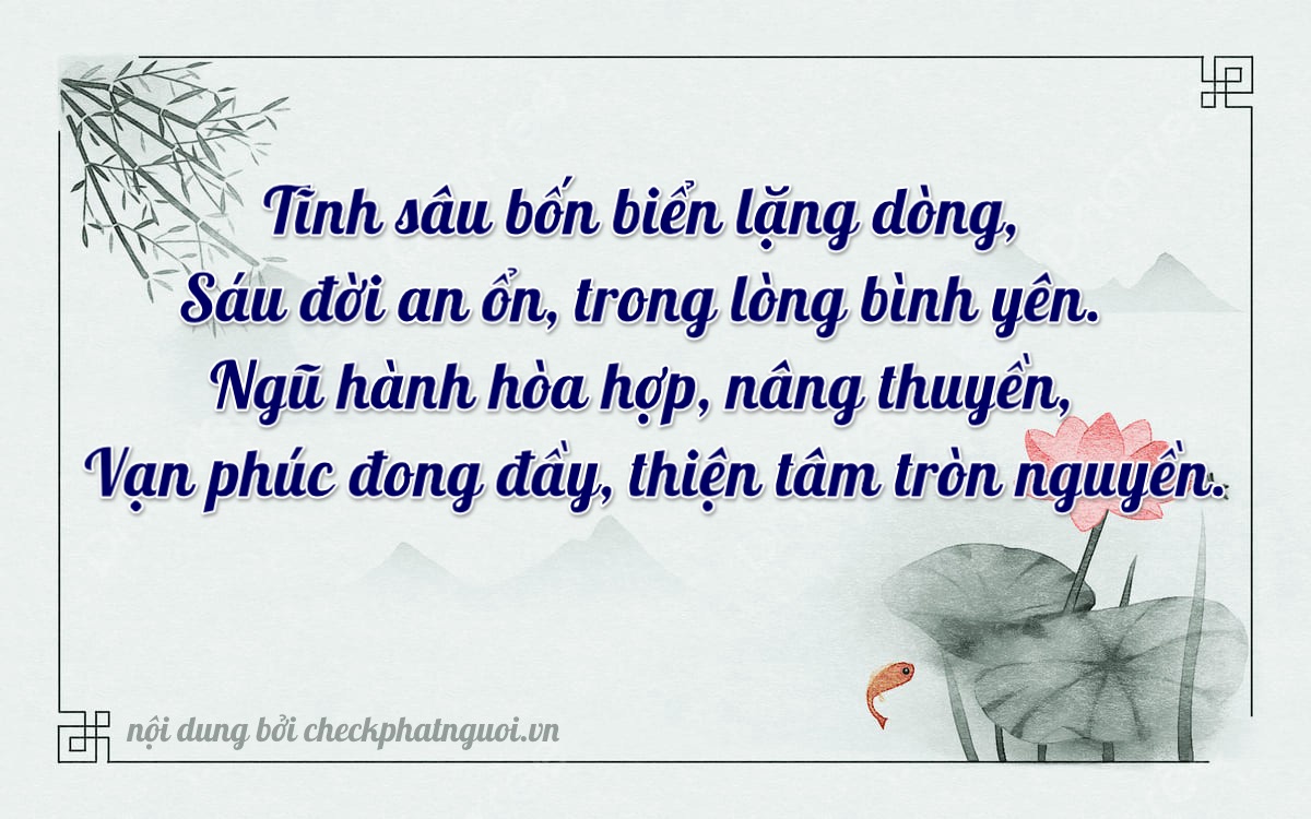 Bài thơ ý nghĩa cho <b>biển số 62P2-04601</b> tại website checkphatnguoi.vn