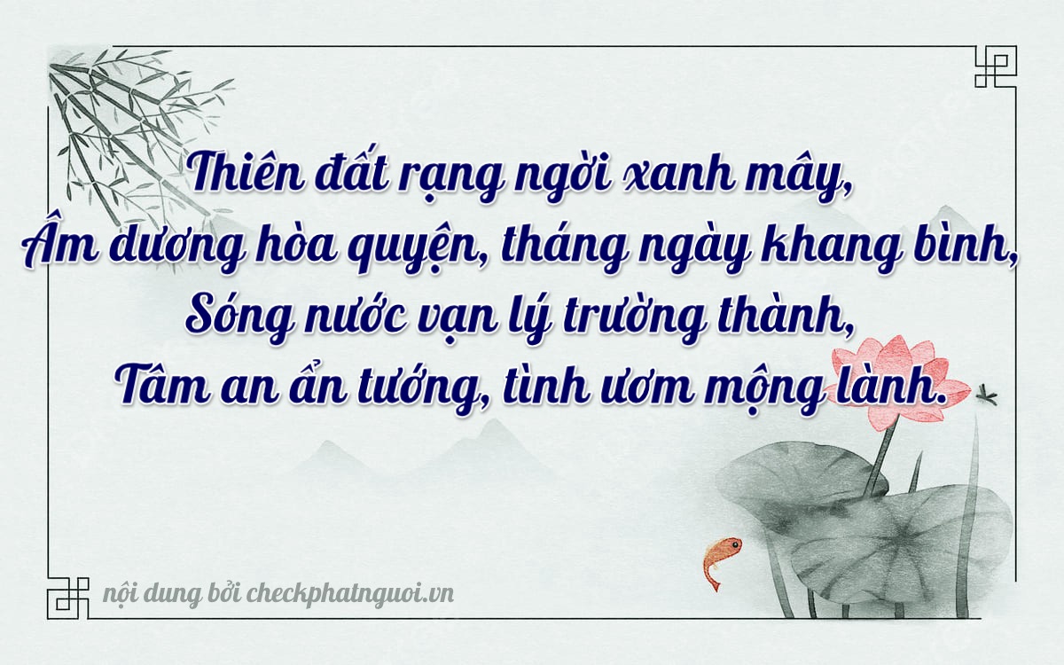 Bài thơ ý nghĩa cho <b>biển số 63A-00800</b> tại website checkphatnguoi.vn