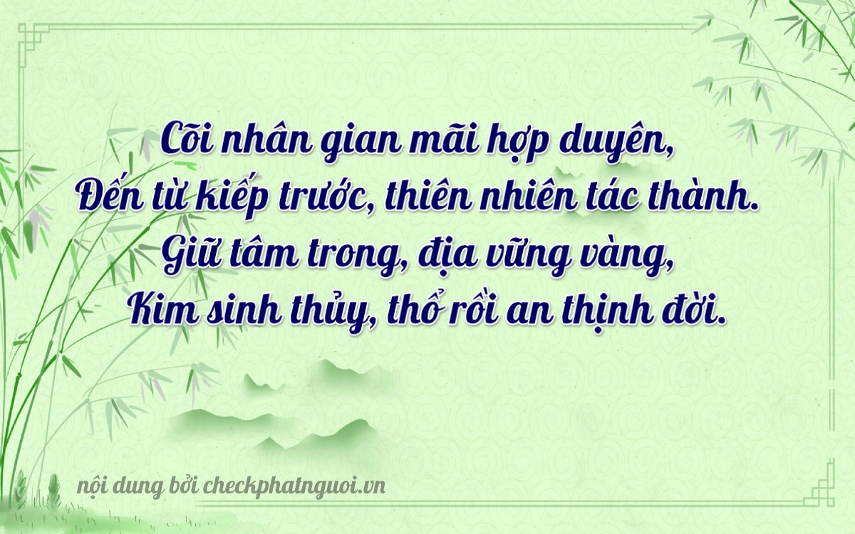 Bài thơ ý nghĩa cho <b>biển số 63A-08162</b> tại website checkphatnguoi.vn