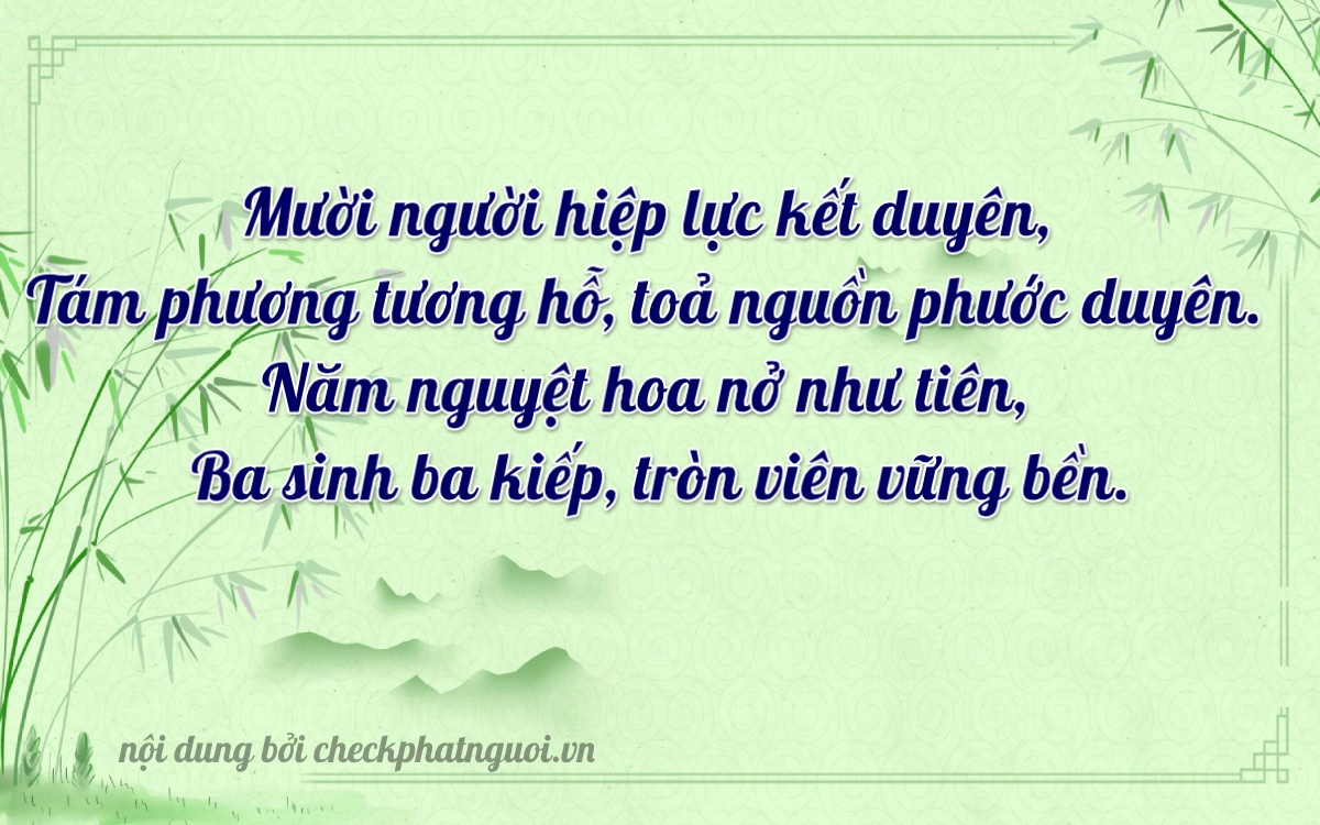 Bài thơ ý nghĩa cho <b>biển số 63A-10835</b> tại website checkphatnguoi.vn