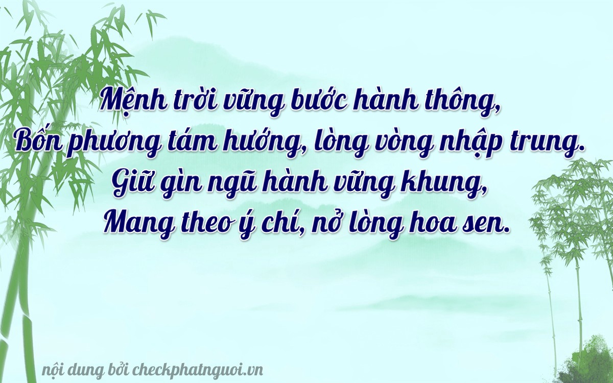 Bài thơ ý nghĩa cho <b>biển số 63AA-41650</b> tại website checkphatnguoi.vn