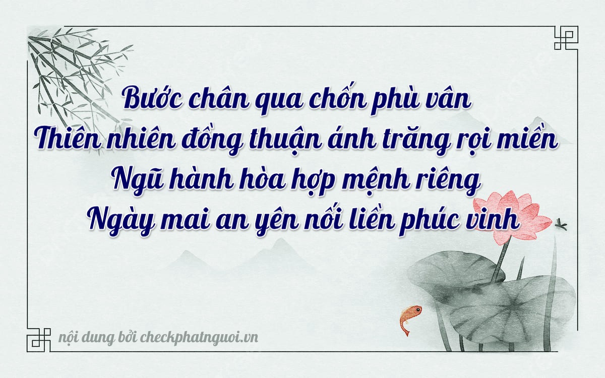 Bài thơ ý nghĩa cho <b>biển số 63AC-21861</b> tại website checkphatnguoi.vn