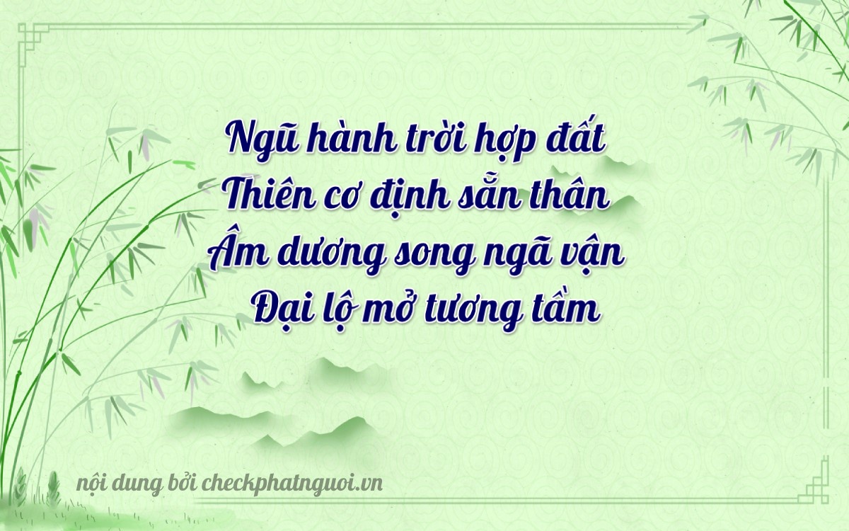 Bài thơ ý nghĩa cho <b>biển số 63AM-11166</b> tại website checkphatnguoi.vn