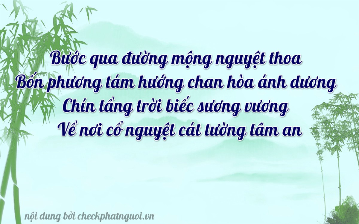 Bài thơ ý nghĩa cho <b>biển số 63B5-34991</b> tại website checkphatnguoi.vn