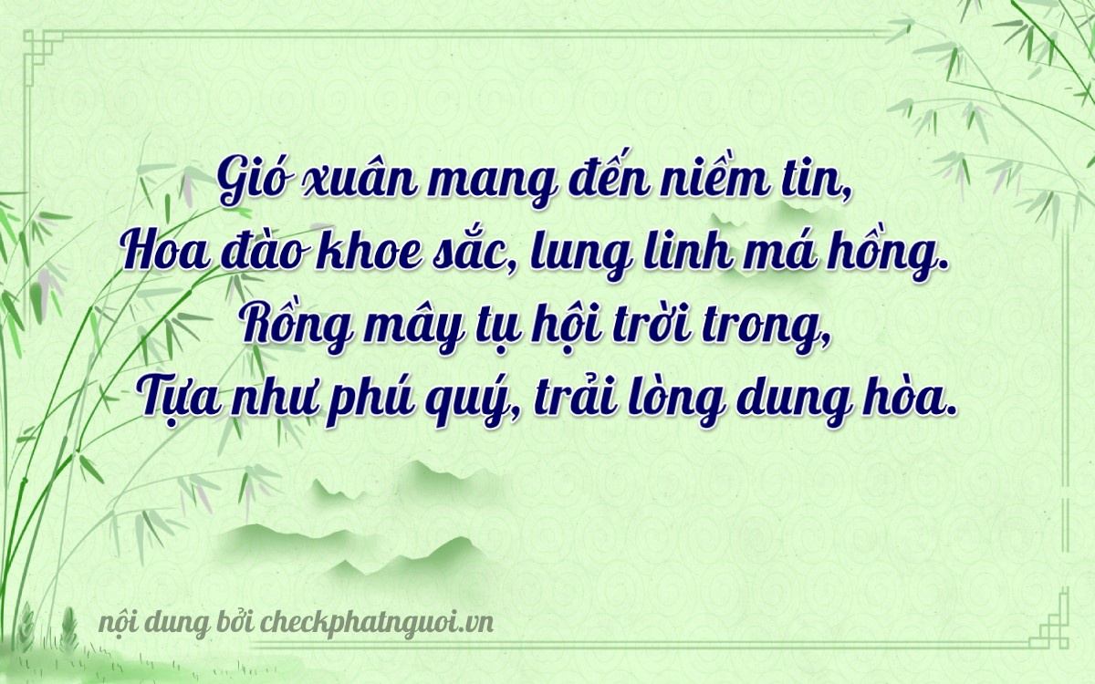 Bài thơ ý nghĩa cho <b>biển số 63C-03557</b> tại website checkphatnguoi.vn